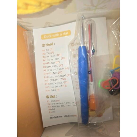 Yaquee Crochet Kit for Beginners Beginner Crochet Kit for Adults Cute Giraffe - Picture 3 of 3